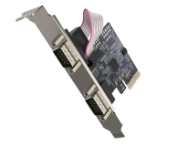 UNITEK PCI Express kontroler 2x RS-232 Y-7504BBK01 - 1455260 - zdjęcie 3
